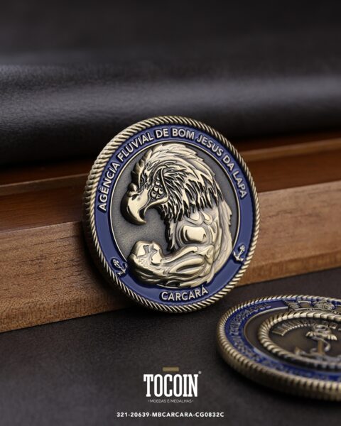 Moeda militar personalizada – challenge coin – 321-20639-MBCARCARA-CG0832C