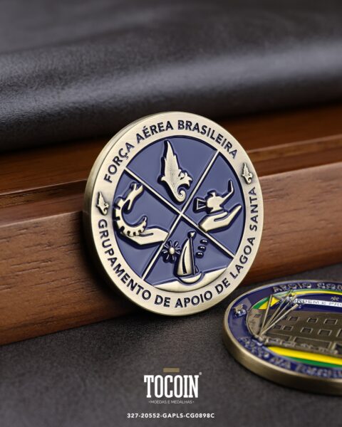 Moeda militar personalizada – challenge coin – 327-20552-GAPLS-CG0898C
