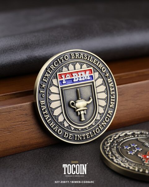 Moeda militar personalizada – challenge coin – 327-20877-1BIMEB-CG0865C