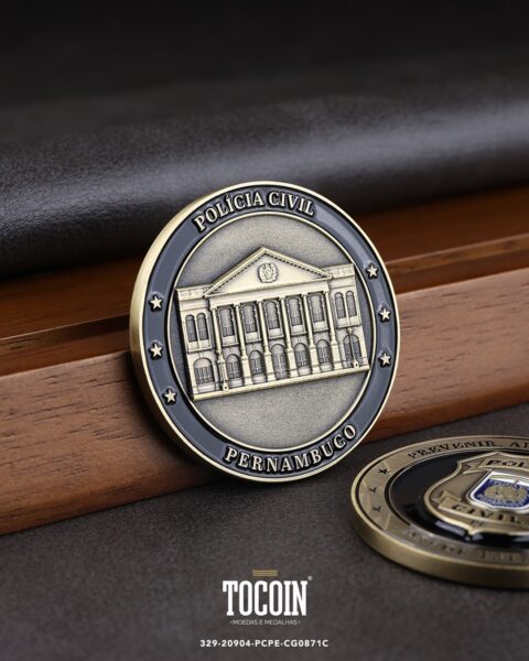 Moeda militar personalizada – challenge coin – 329-20904-PCPE-CG0871C