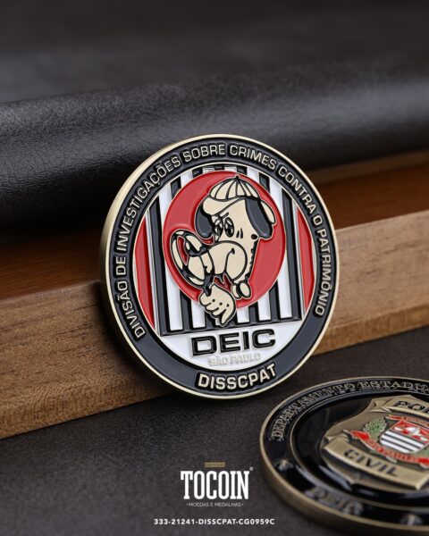 Moeda militar personalizada – challenge coin – 333-21241-DISSCPAT-CG0959C