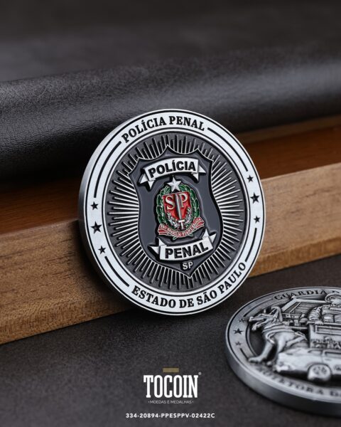 Moeda militar personalizada – challenge coin – 334-20894-PPESPPV-02422C