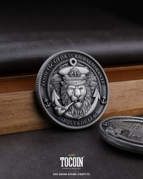 Moeda militar personalizada – challenge coin – 335-20368-ATAML-CG0917C