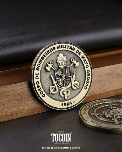 Moeda militar personalizada – challenge coin – 337-20542-CAOCCBMMT-CG0979C