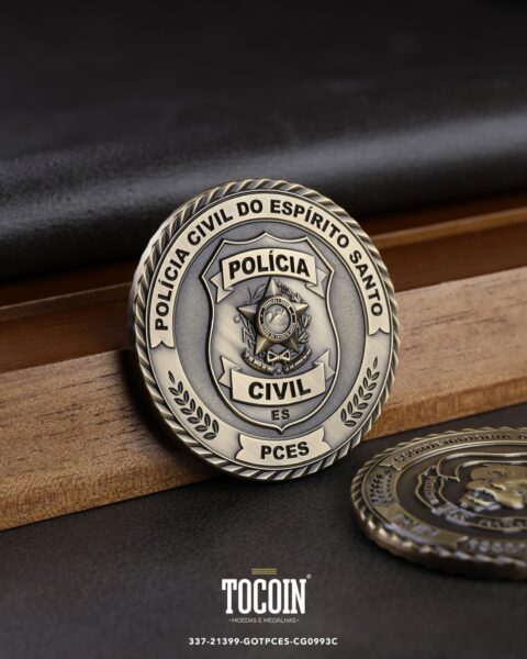 Moeda militar personalizada – challenge coin – 337-21399-GOTPCES-CG0993C