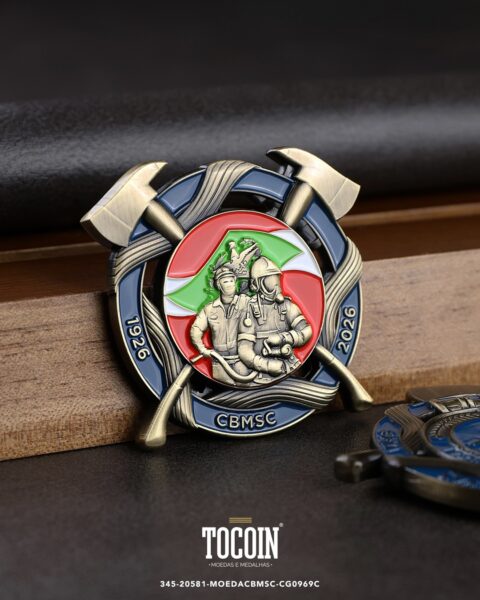 Moeda militar personalizada – challenge coin – 345-20581-MOEDACBMSC-CG0969C