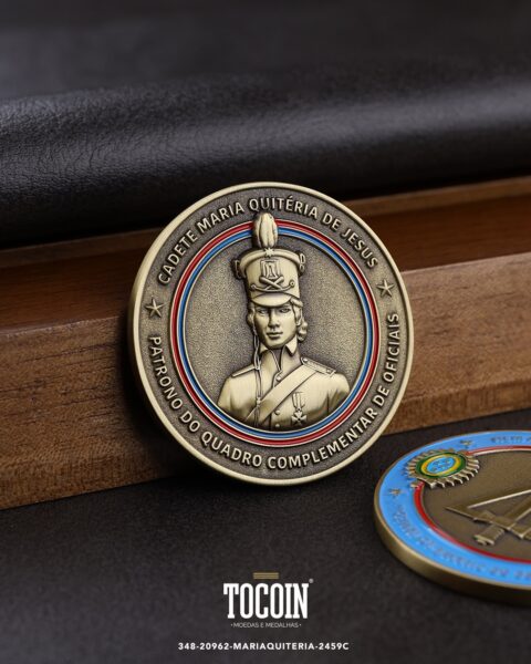 Moeda militar personalizada – challenge coin – 348-20962--MARIAQUITERIA-2459C