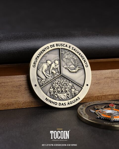 Moeda militar personalizada – challenge coin – 351-21578-COSDCOIN-CG1098C