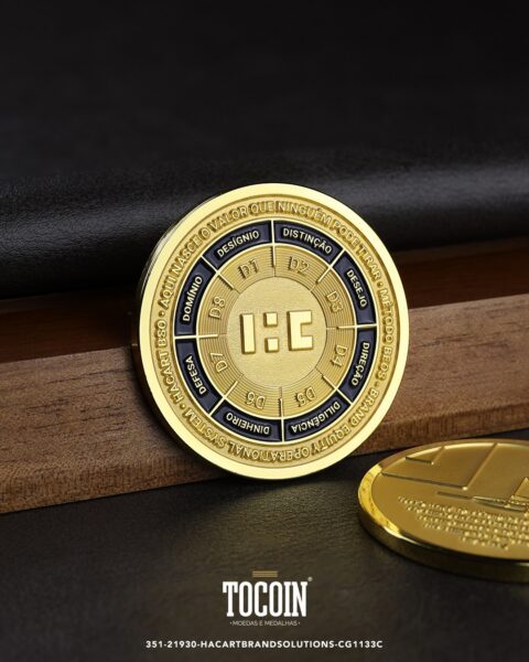 Moeda corporativa personalizada (challenge coin) – presente para funcionários e empresas – 351-21930-HACARTBRANDSOLUTIONS-CG1133C