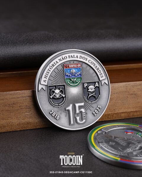 Moeda militar personalizada – challenge coin – 353-21843-SEGHCAMP-CG1150C