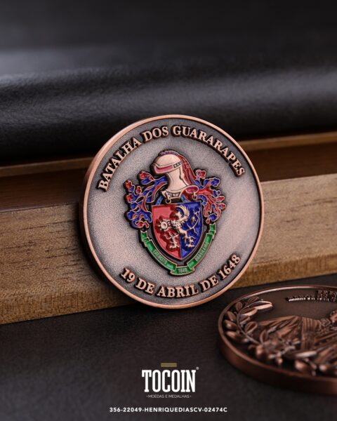 Moeda militar personalizada – challenge coin – 356-22049-HENRIQUEDIASCV-02474C