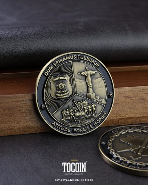 Moeda militar personalizada – challenge coin – 359-21976-NOERJ-CG1167C