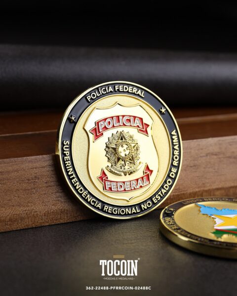 Moeda militar personalizada – challenge coin – 362-22488-PFRRCOIN-02488C