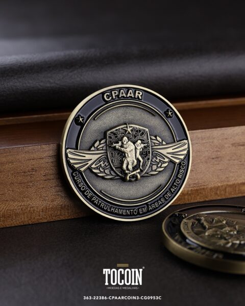 Moeda militar personalizada – challenge coin – 363-22386-CPAARCOIN3-CG0953C