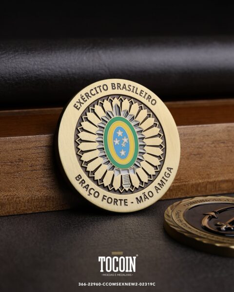 Moeda militar personalizada – challenge coin – 366-22960-CCOMSEXNEW2-02319C