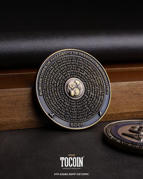 Moeda militar personalizada – challenge coin – 379-22682-SDPP-CG1299C