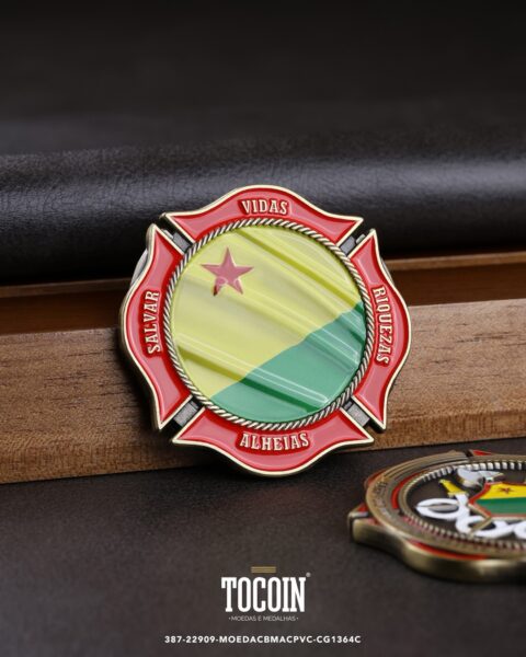 Moeda militar personalizada – challenge coin – 387-22909-MOEDACBMACPVC-CG1364C