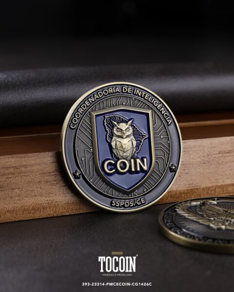 Moeda militar personalizada – challenge coin – 393-23314-PMCECOIN-CG1426C