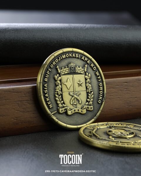 Moeda militar personalizada – challenge coin – 290-19273-CAVEIRAAPMOEDA-02275C