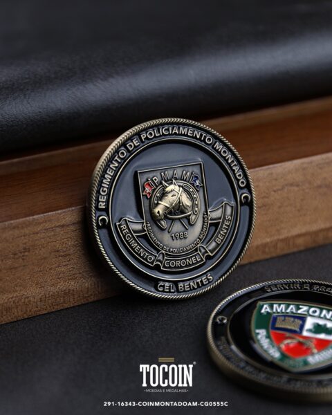 Moeda militar personalizada – challenge coin – 291-16343-COINMONTADOAM-CG0555C