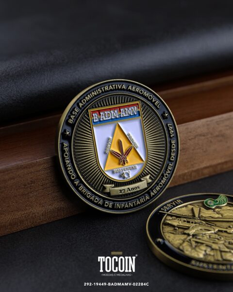 Moeda militar personalizada – challenge coin – 292-19449-BADMAMV-02284C