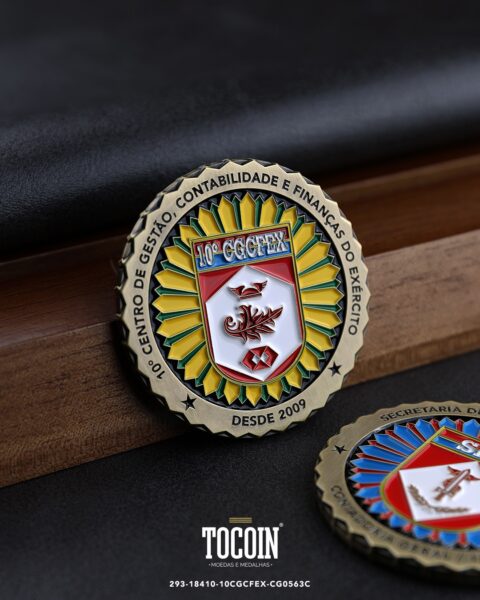 Moeda militar personalizada – challenge coin – 293-18410-10CGCFEX-CG0563C
