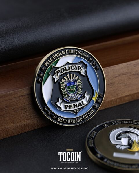 Moeda militar personalizada – challenge coin – 293-19342-PEMRFG-CG0566C
