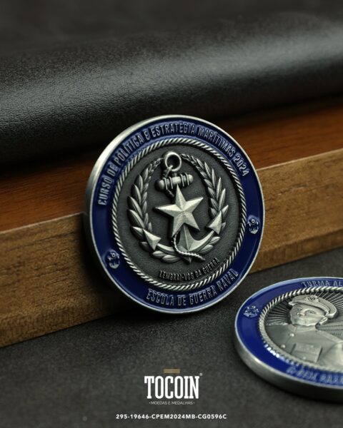 Moeda militar personalizada – challenge coin – 295-19646-CPEM2024MB-CG0596C