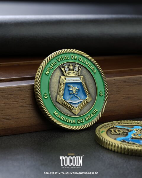Moeda militar personalizada – challenge coin – 300-19957-VITALOLIVEIRANOVO-02323C