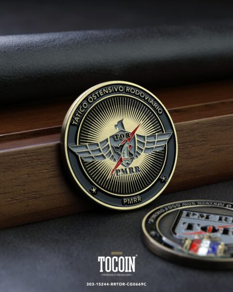Moeda militar personalizada – challenge coin – 303-15244-RRTOR-CG0669C