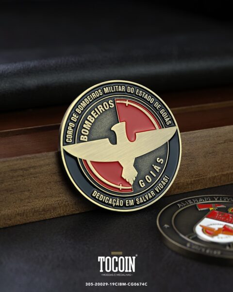Moeda militar personalizada – challenge coin – 305-20029-19CIBM-CG0674C