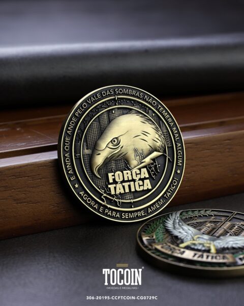 Moeda militar personalizada – challenge coin – 306-20195-CCFTCOIN-CG0729C