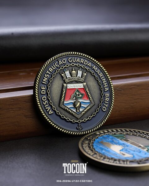 Moeda militar personalizada – challenge coin – 306-20206-U122-CG0100C