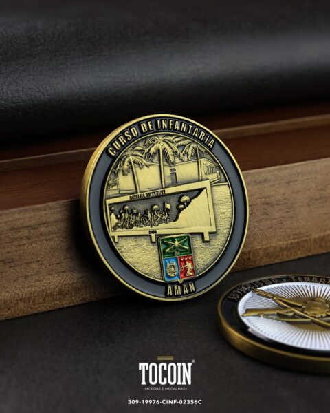 Moeda militar personalizada – challenge coin – 309-19976-CINF-02356C