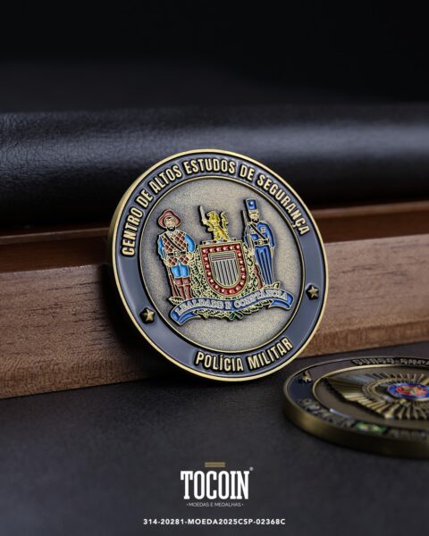 Moeda militar personalizada – challenge coin – 314-20281-MOEDA2025CSP-02368C