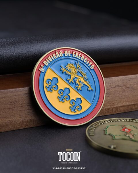 Moeda militar personalizada – challenge coin – 314-20349-EB5DE-02375C