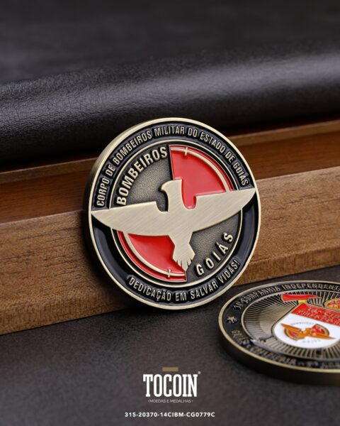 Moeda militar personalizada – challenge coin – 315-20370-14CIBM-CG0779C