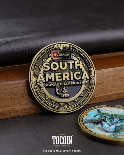 Moeda corporativa personalizada (challenge coin) – presente para funcionários e empresas – 316-20240-MAGICURENI-02386C