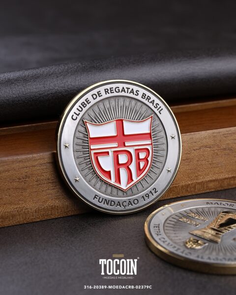 Moeda corporativa personalizada (challenge coin) – presente para funcionários e empresas – 316-20389-MOEDACRB-02379C