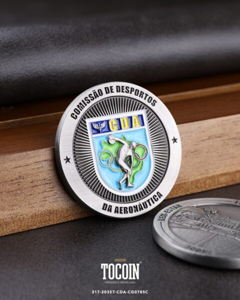 Moeda militar personalizada – challenge coin – 317-20357-CDA-CG0785C