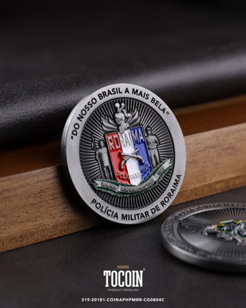 Moeda militar personalizada – challenge coin – 319-20181-COINAPHPMRR-CG0804C